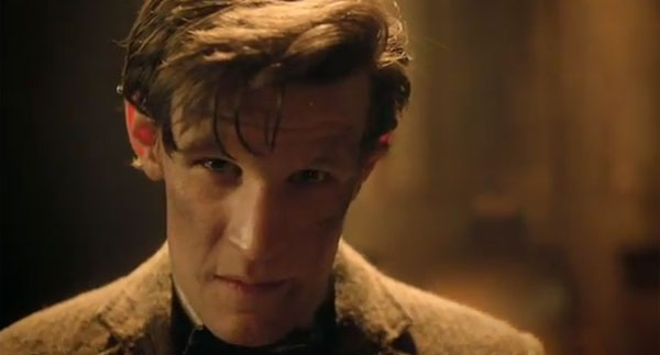 "It's a game full of humany-wumany, timey-wimey stuff. You''l love it. Is this the face of a man who lies?"